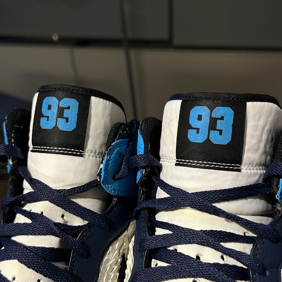 Jordan 1 High Custom Footbal Cleats - Picture 3 of 6